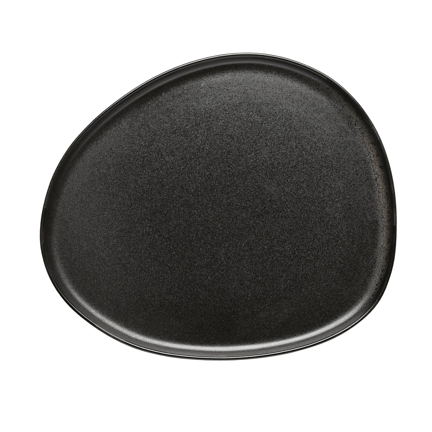 Dinner Plate Titanium Black 29x25cm - RAW