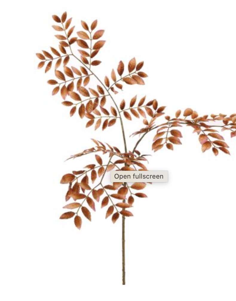 BEGONIA LEAF 96CM BROWN