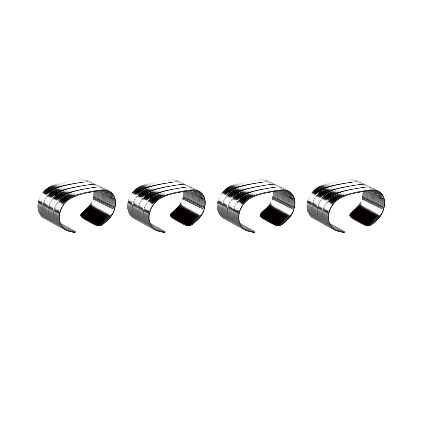 Groovy napkin holder 4pcs
