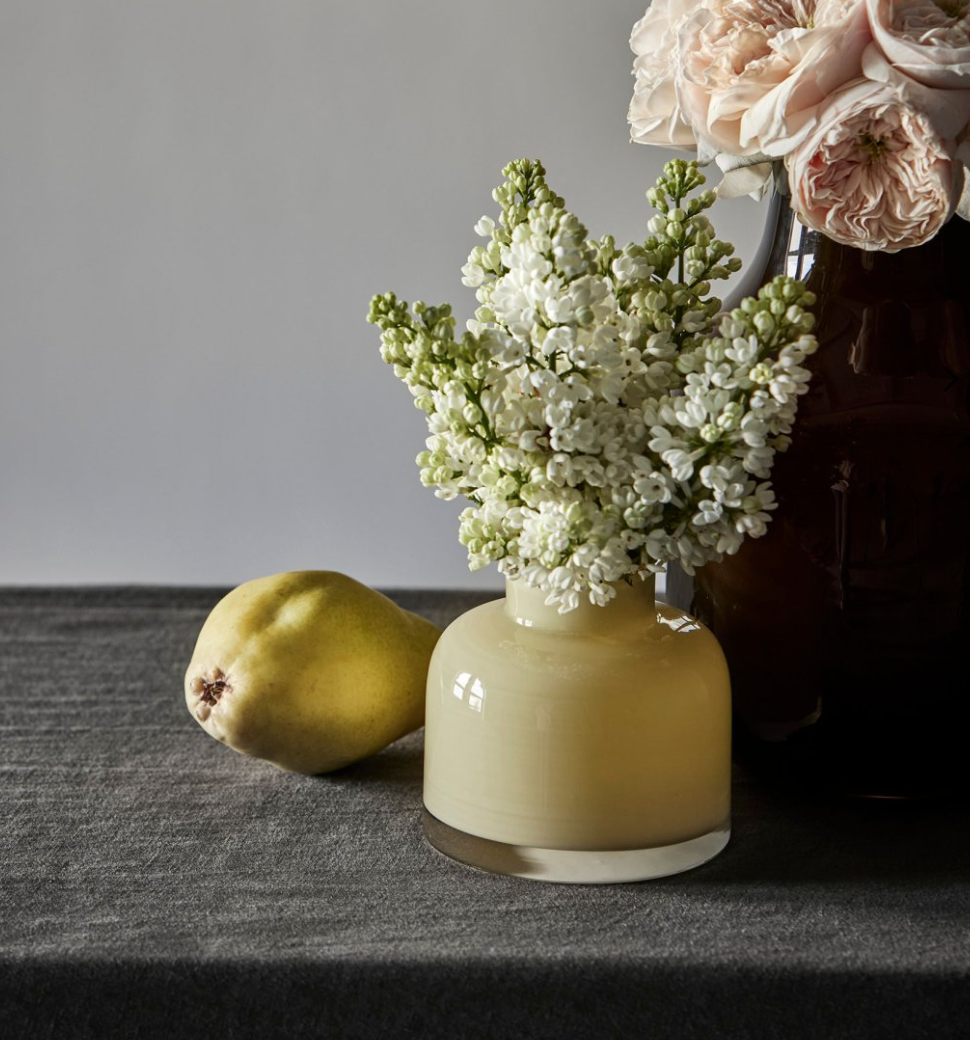 Florence vase small - linen