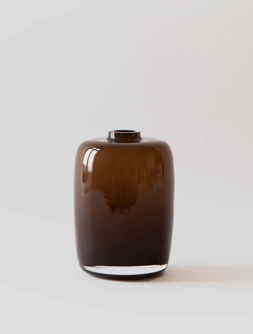 Verona vase high - brown