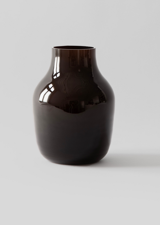 Paloma vase medium - dark brown