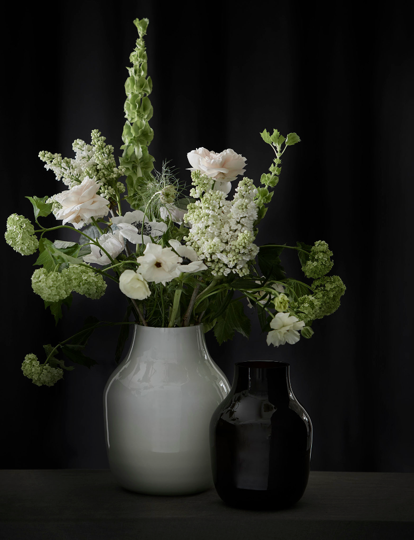 Paloma vase medium - dark brown
