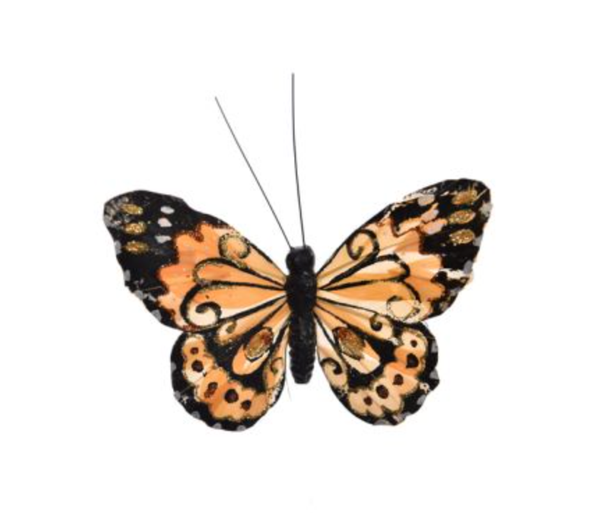 ORANGE BUTTERFLY 12 CM