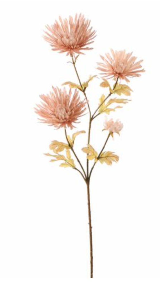 SPIN GERBERA 65CM BEIGE