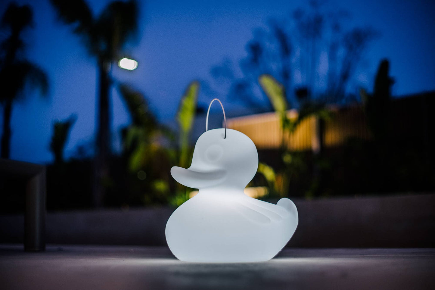 De Duck-Duck Lamp (K)lein 30cm - drijvende oplaadbare lamp